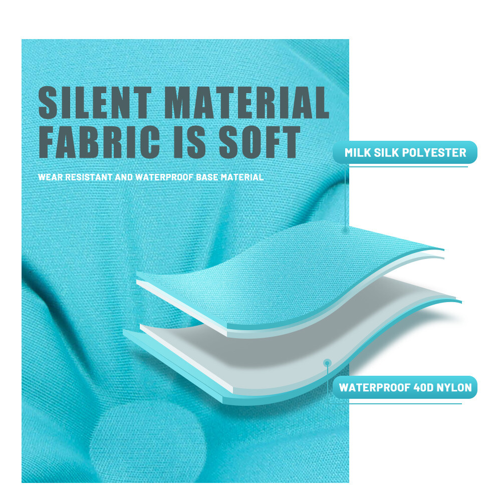 40d Nylon Extra Thickness Insulated Inflatable Soft Sleeping Pad Mat For Camping