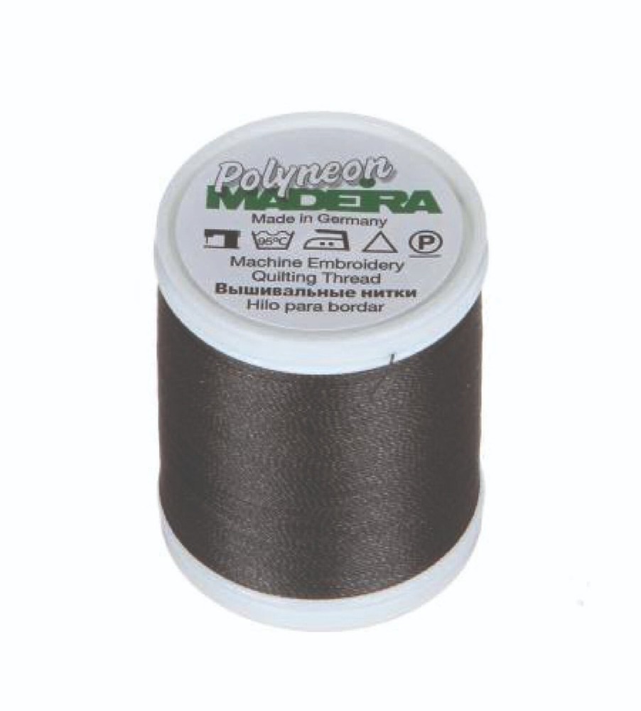MADEIRA -- Ref. 1665 --  Coal Gray -- Polyneon Thread -- #40 -- 440 yards