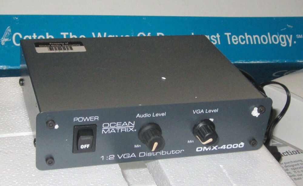 Ocean Matrix OMX-4000 1:2 VGA Distribution Amplifier