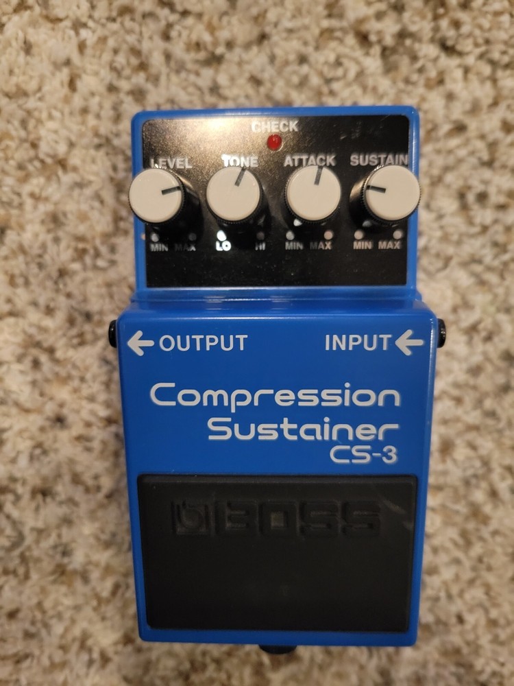 Boss CS-3 Compressor Guitar Effect Pedal