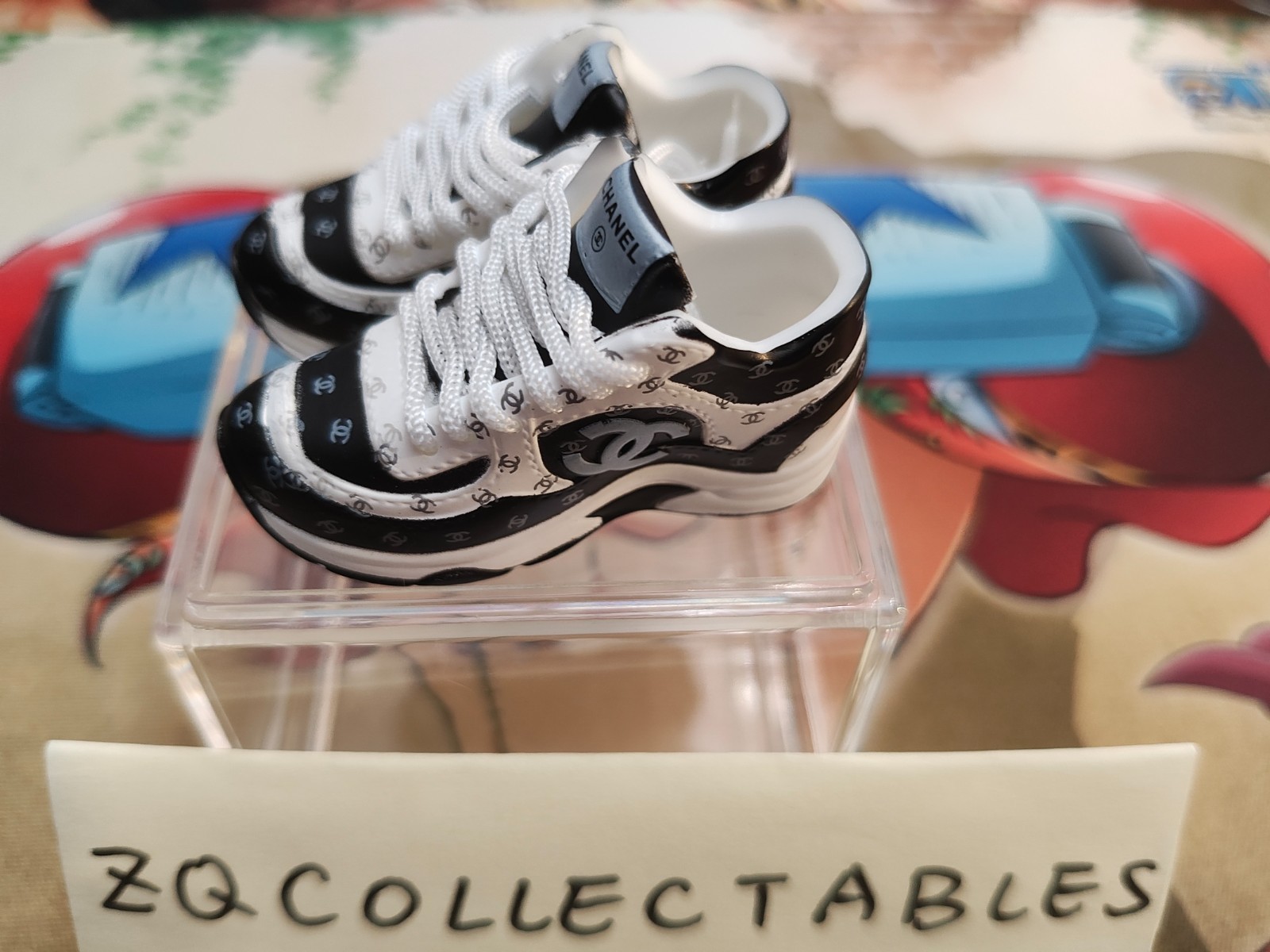 Mini Sneakers Mini Shoes With Clear Display Case (Dolls NOT Included)