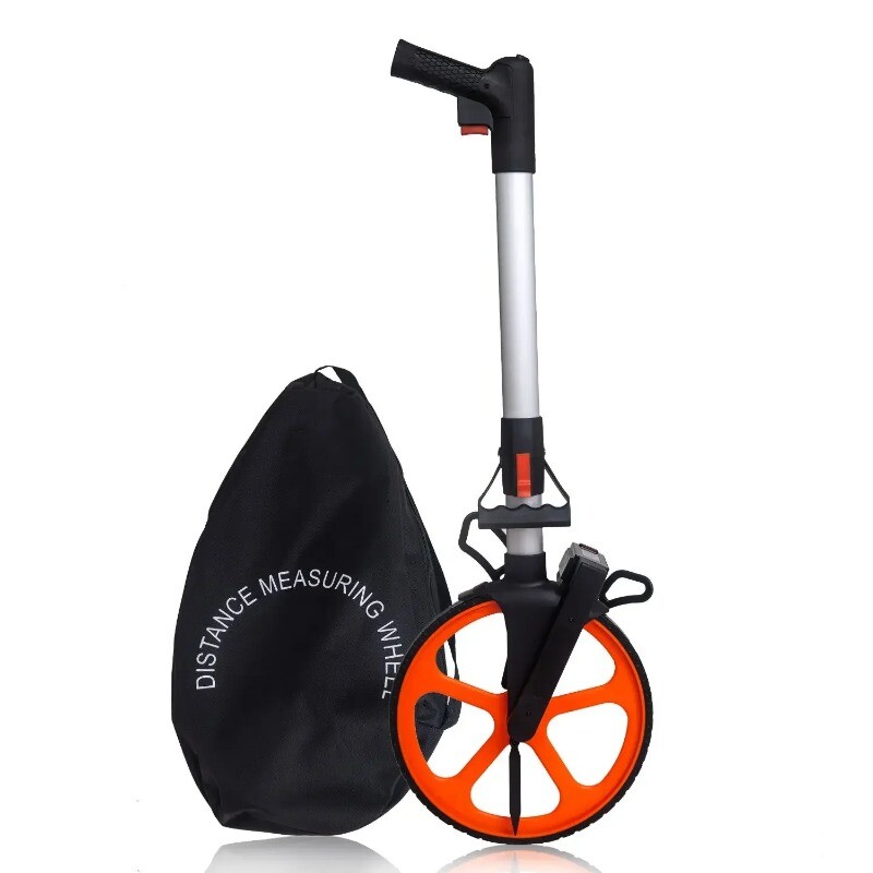Range Wheel Measuring Roller Ruler Hand Push Roller Range Finder Carts