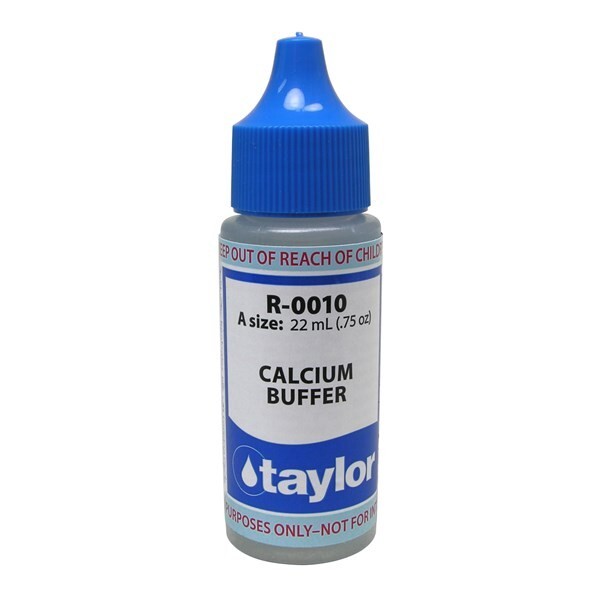 Taylor Tech R-0010 Calcium Buffer Pool Test Reagent Drops .75oz/22mL btl