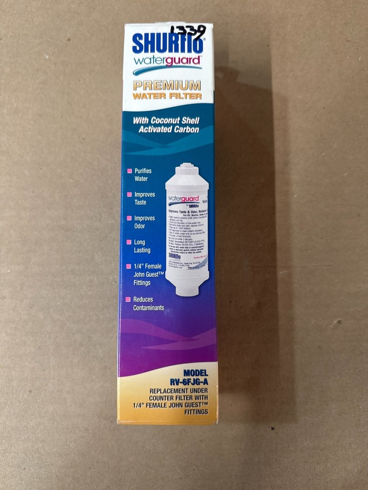 SHURFLO RV-6FJG-A WATER FILTER