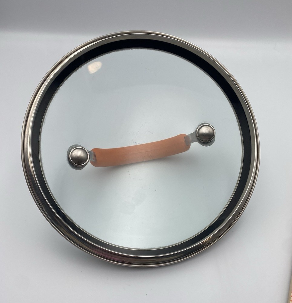Rachel Ray Cookware Replacement Lid Orange Handle 7"