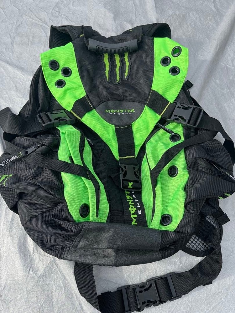 Monster Energy Backpack Black/Green