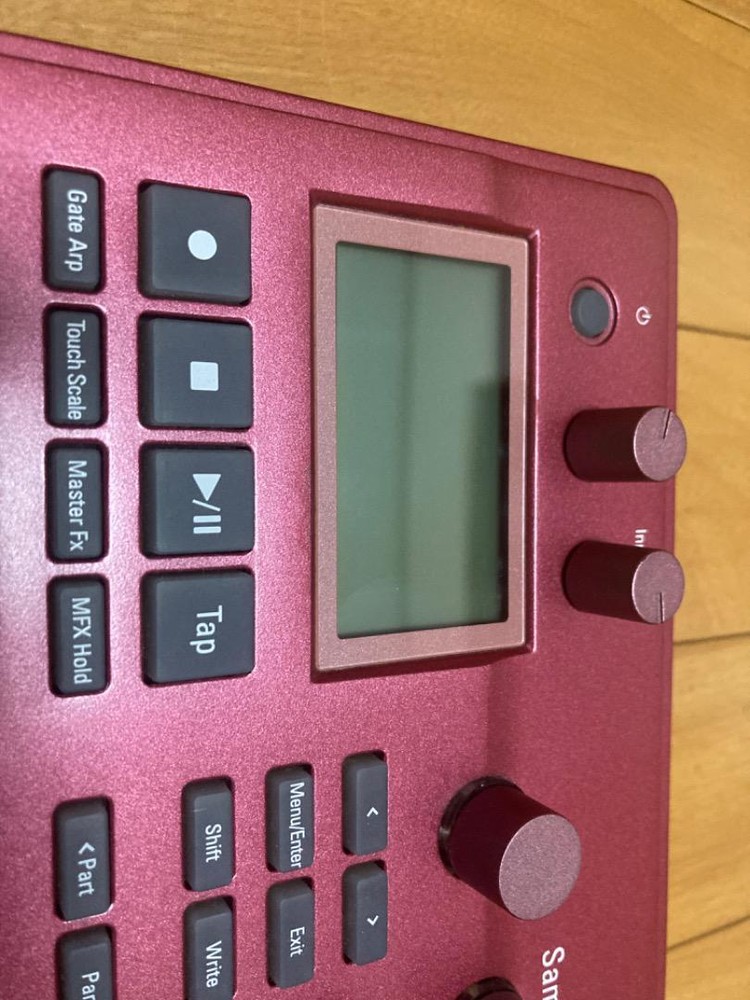 KORG Electribe 2 Sampler RD Sequencer Music Production Metallic Red ELECTRIBE2S