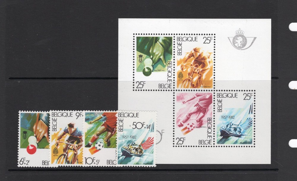 BELGIUM MINT NH STAMP COLLECTION