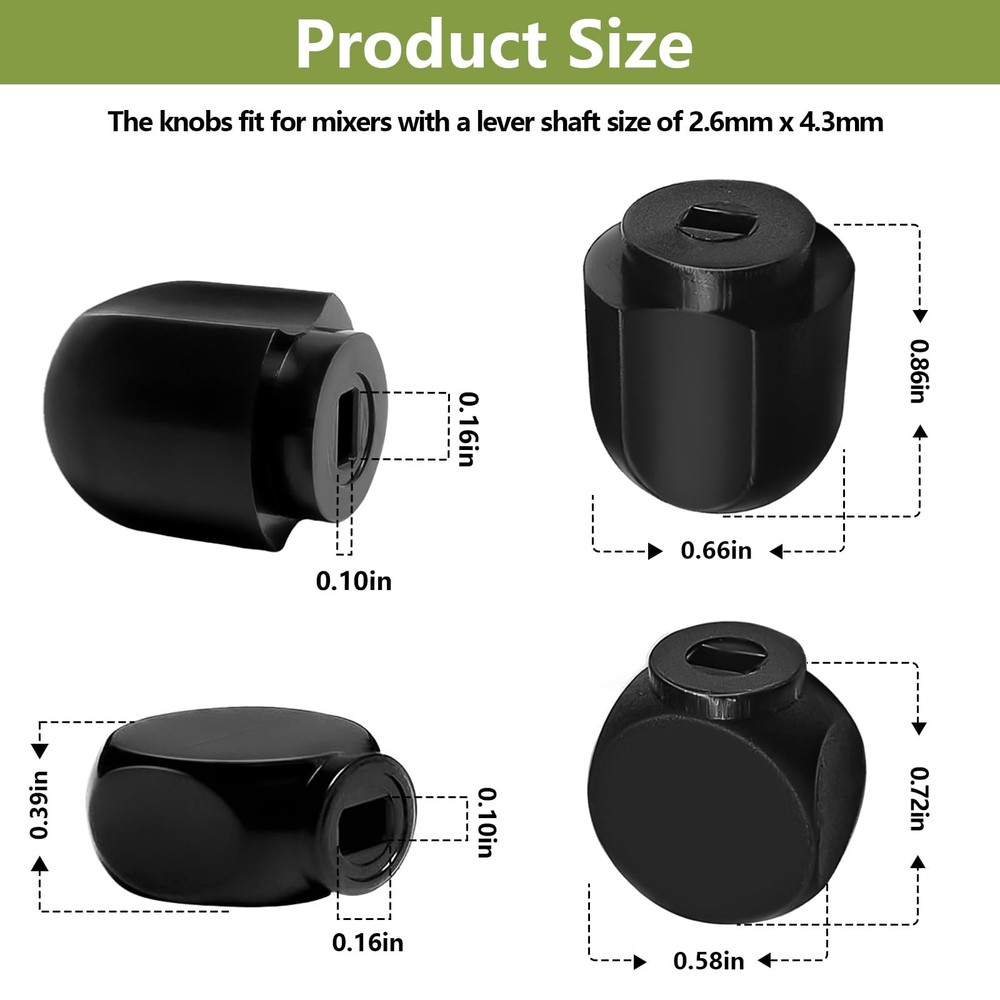 Speed Control Knob Replacement Part for KitchenAid Stand Mixer - for Lock Lev...