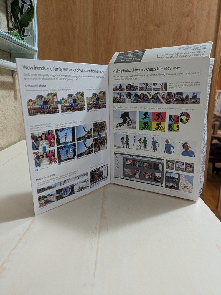 Adobe Photoshop Elements and Premiere Elements 12 - MAC / PC (bundle package)