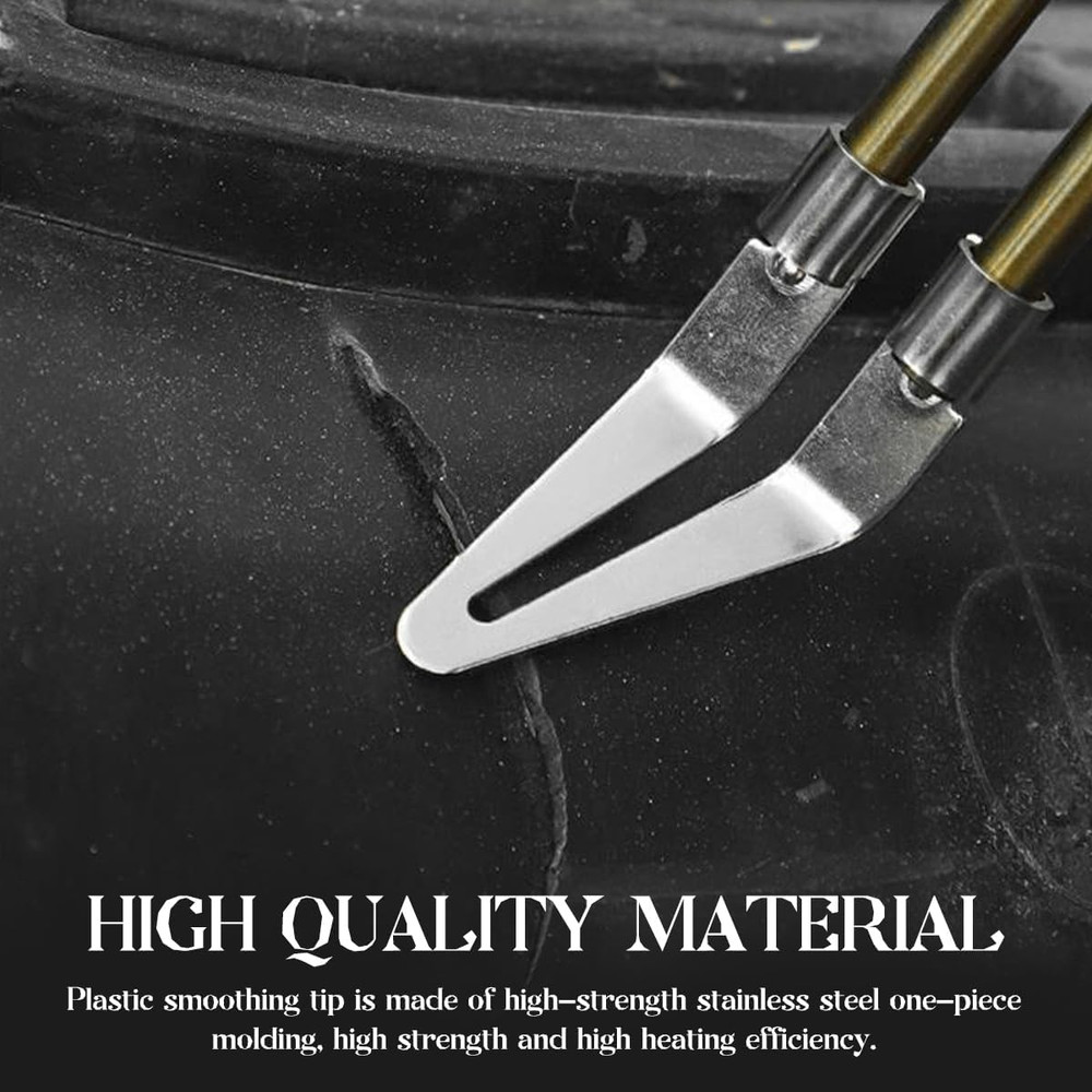 2 PCS Plastic Smoothing Tip Head Welder Soldering Smooth 2pcs