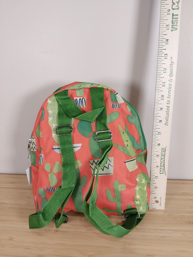 Cactus Small Backpack Kids Bag Summer Bag