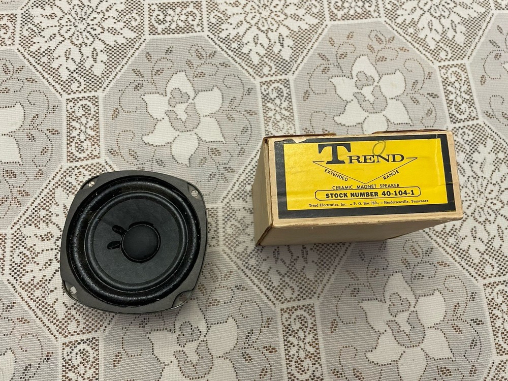 Trend Electronics  5 Inch Ceramic  Speaker Model # 40-104-1 . Works