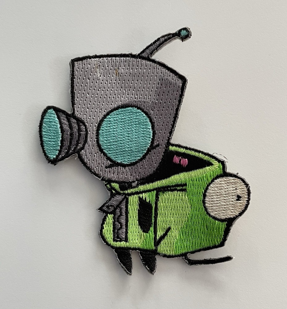 Invader Zim & Gir Embroidered Patch