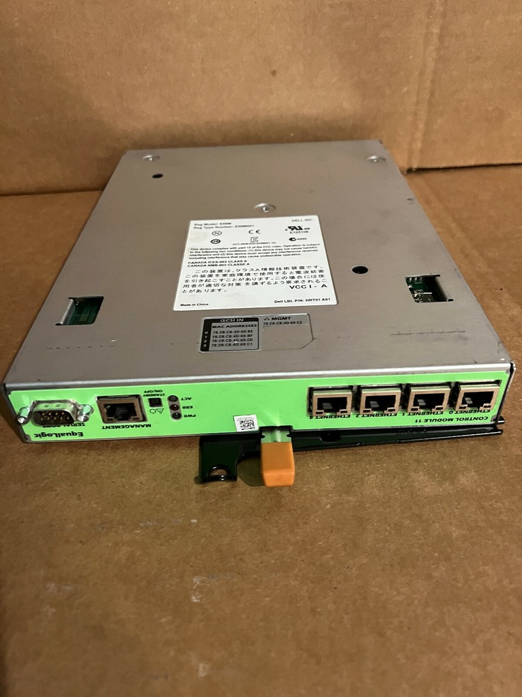 Dell EqualLogic Type 11 Control Module E09M001 E09M HRT01 A01