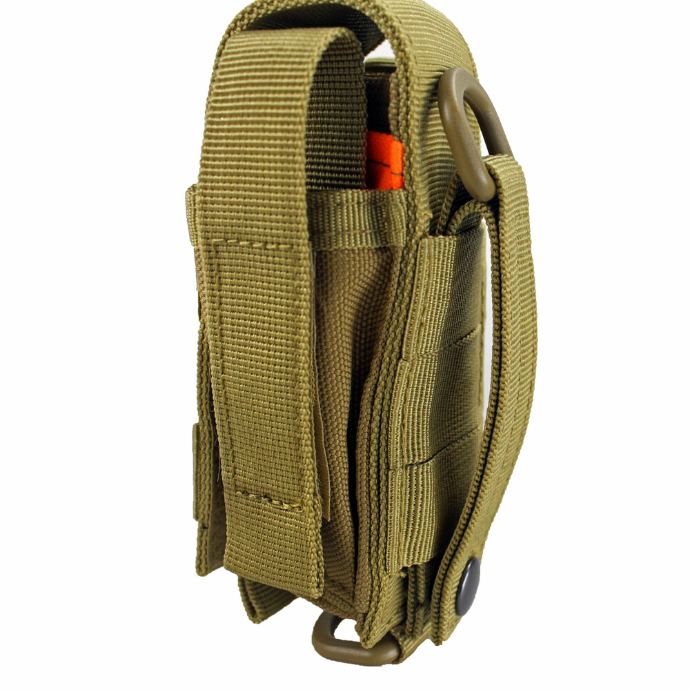 Molle Multi Tool Organizer Pouch Multiple Pocket Holder for Plier Flashlight
