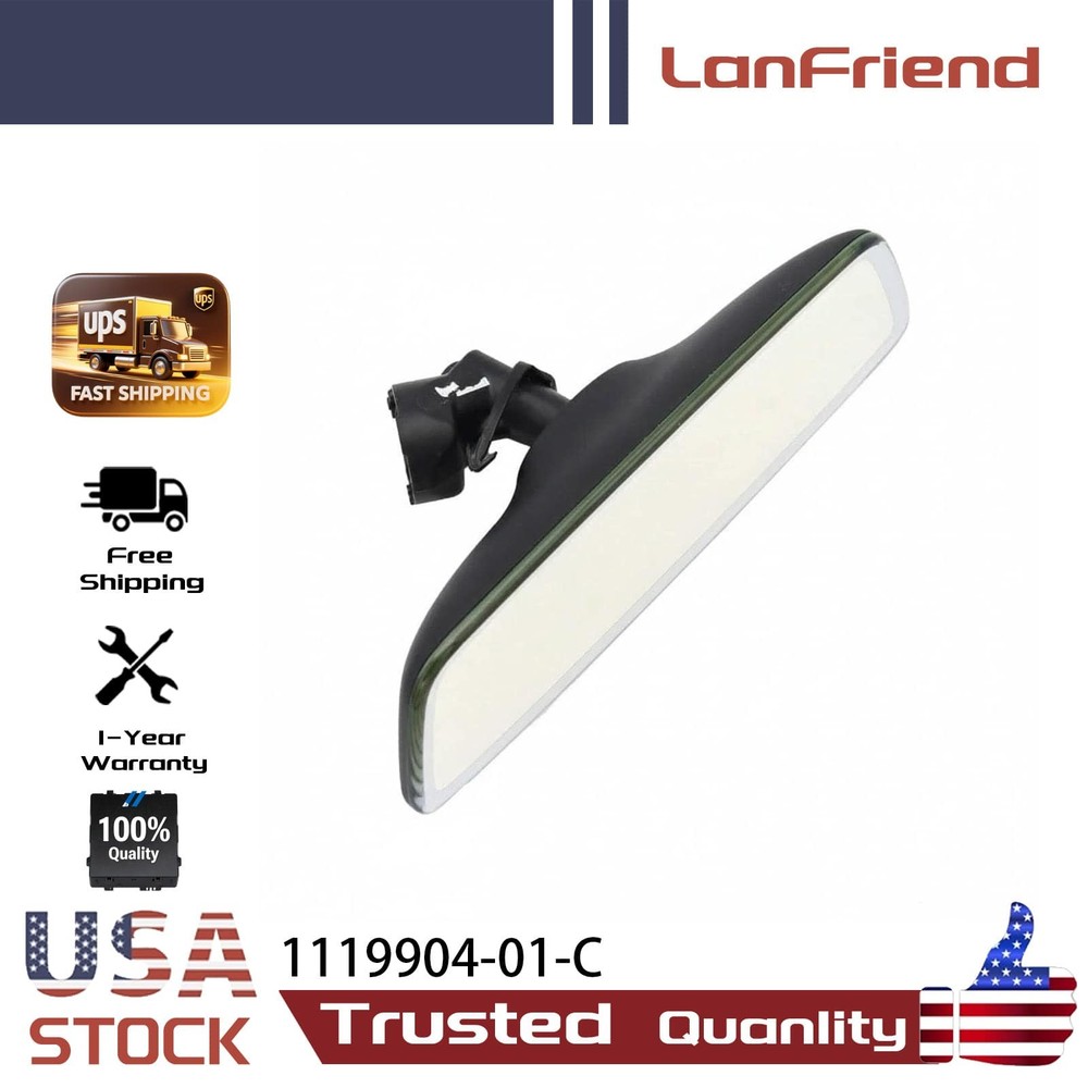 Fits Tesla Model 3 2017-2021 Windshield Internal Rearview Mirror Front 1119904