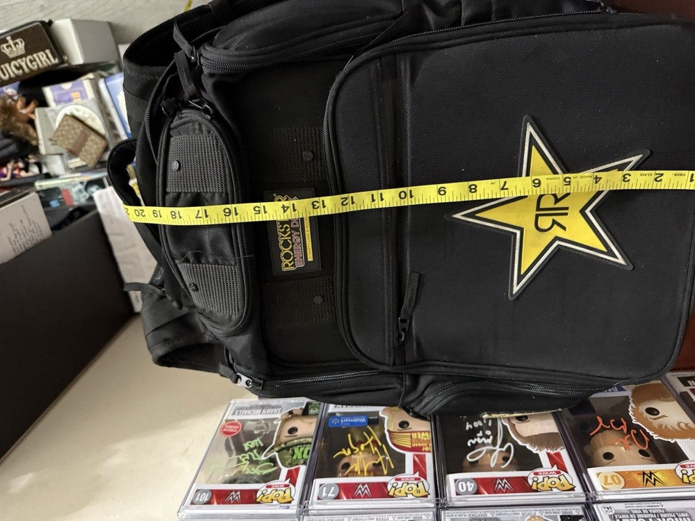 Rockstar Energy Drink Black Backpack