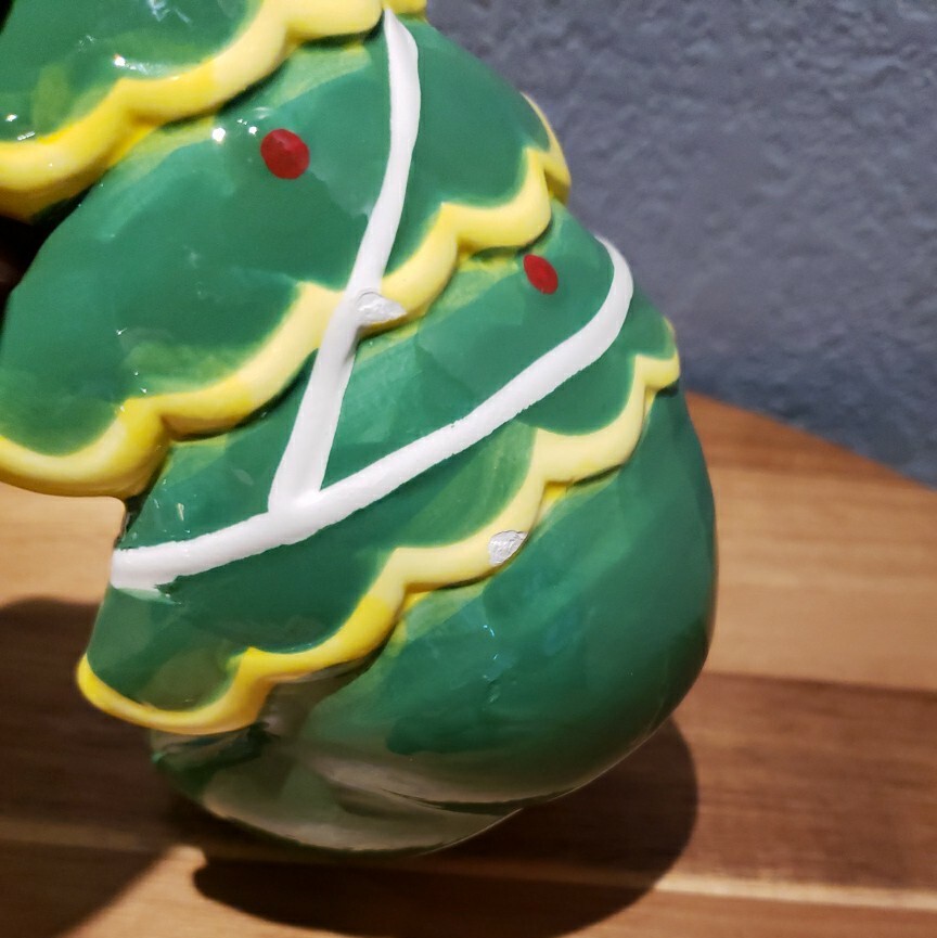 Vintage Christmas Tree Spoon Rest