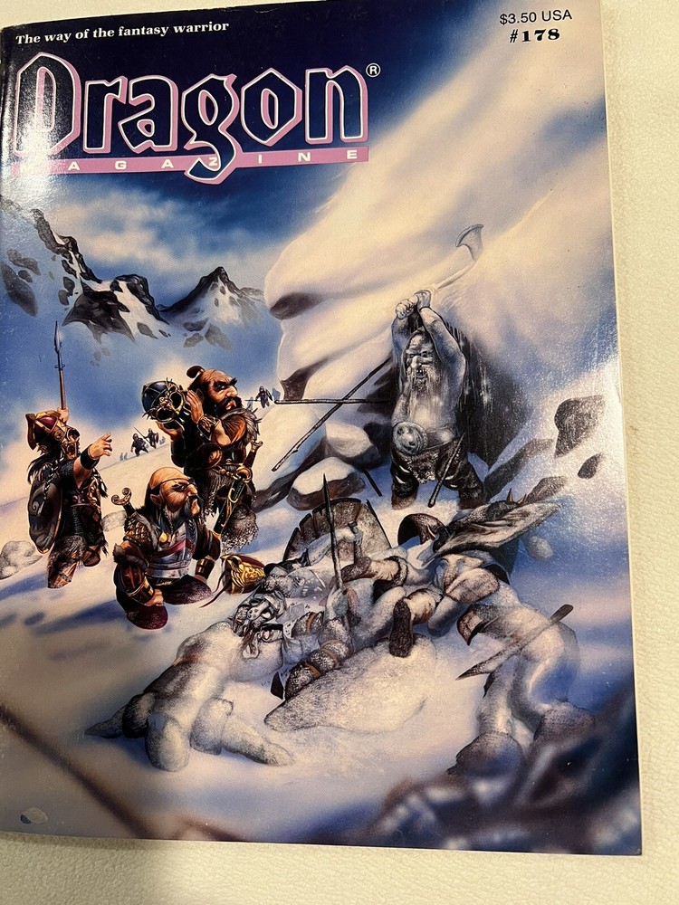 TSR Dragon Magazine #178