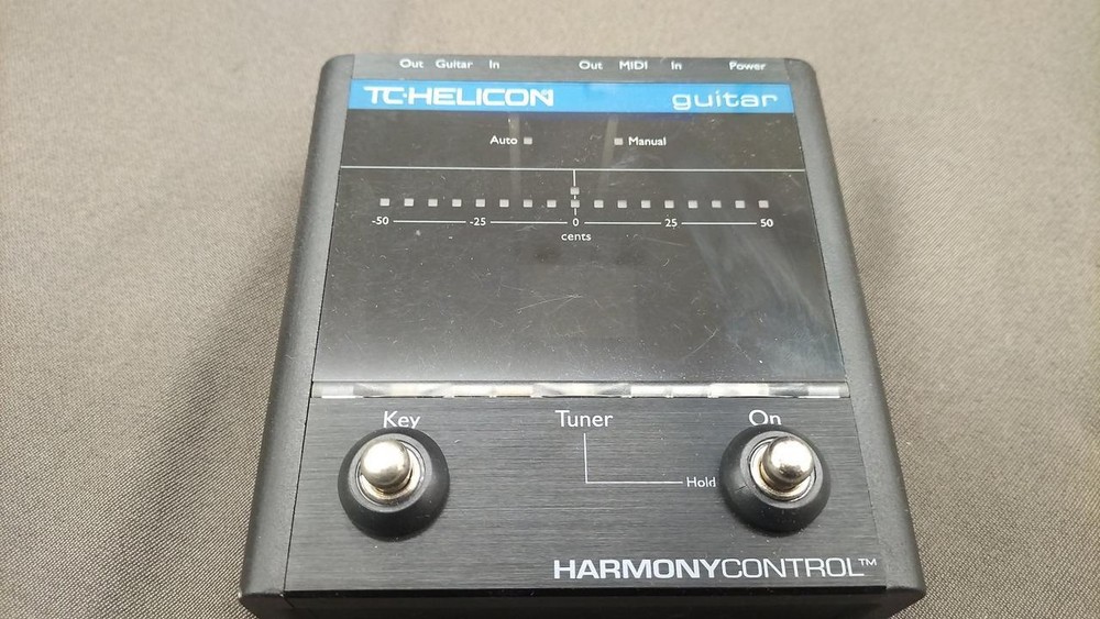 TC Helicon Harmony Control Guitar Controller MIDI Effect Pedal w/ Power supply
