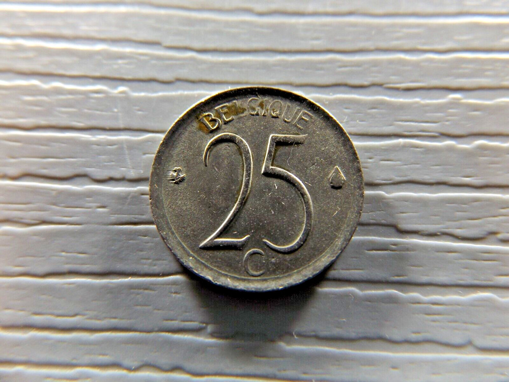 BELGIUM  1964  25 CENTIMES