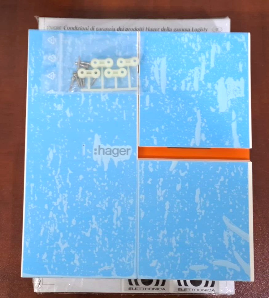 HAGER RLC332T CONTROL PANEL - 3 GROUPS - 25 DETECTORS