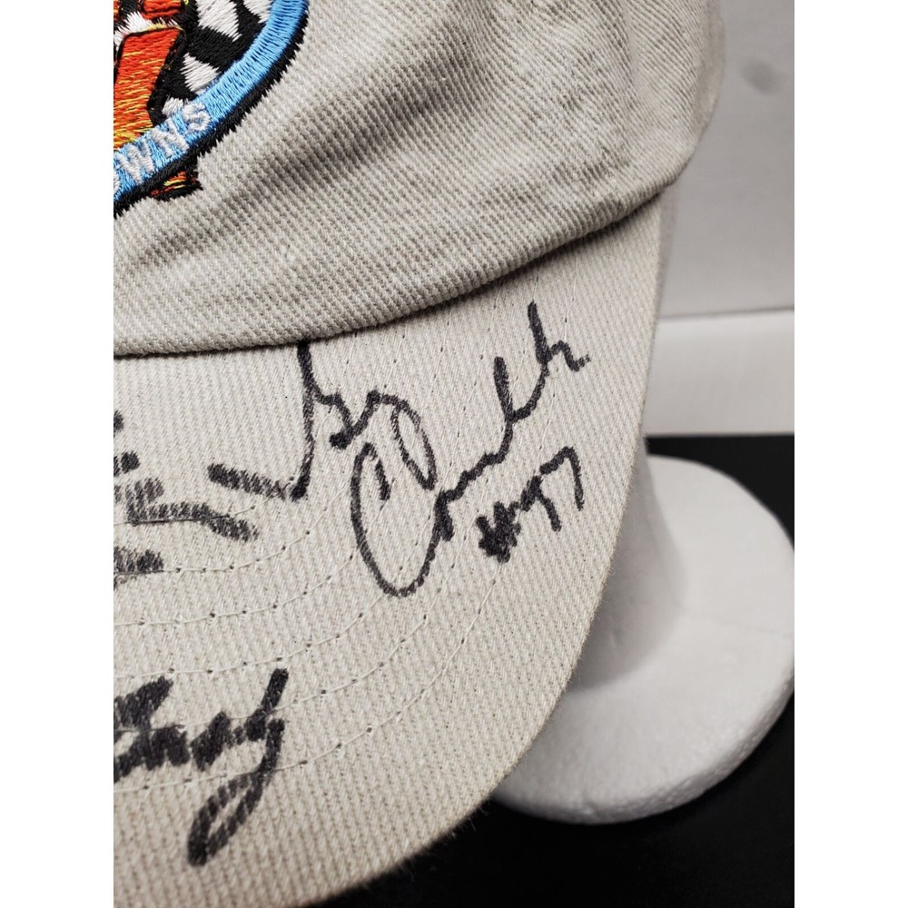 Autographed NASCAR Busch Series Dover Downs Hat - READ