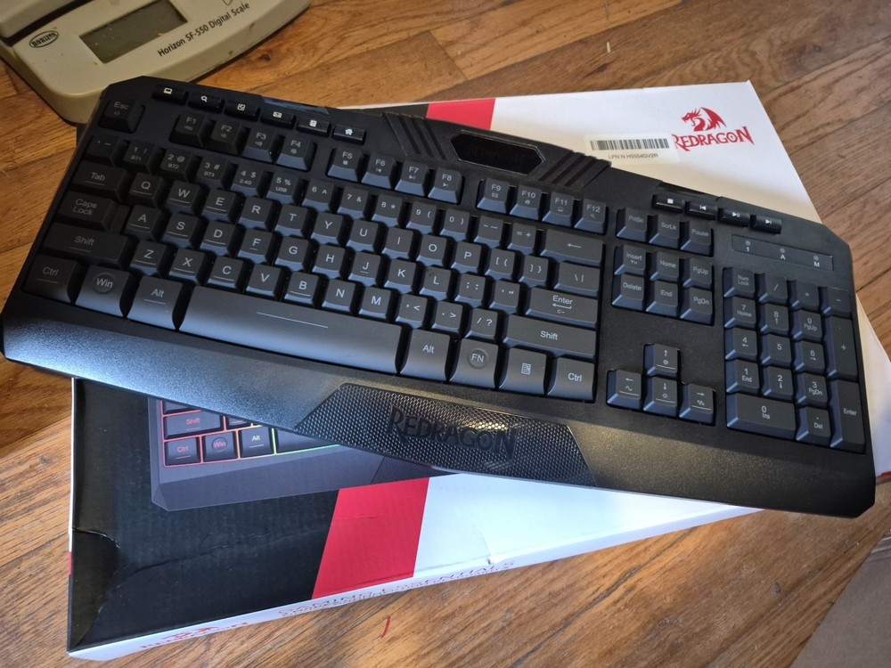 Redragon Gaming Essentials 3 Modes Connection Keyboard And Mouse Bundle - Black