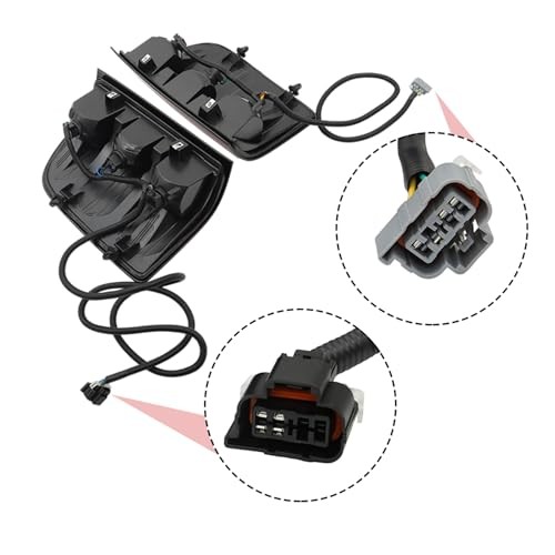 Rear Left and Right Tail Light Brake Lamp Assembly Replacement