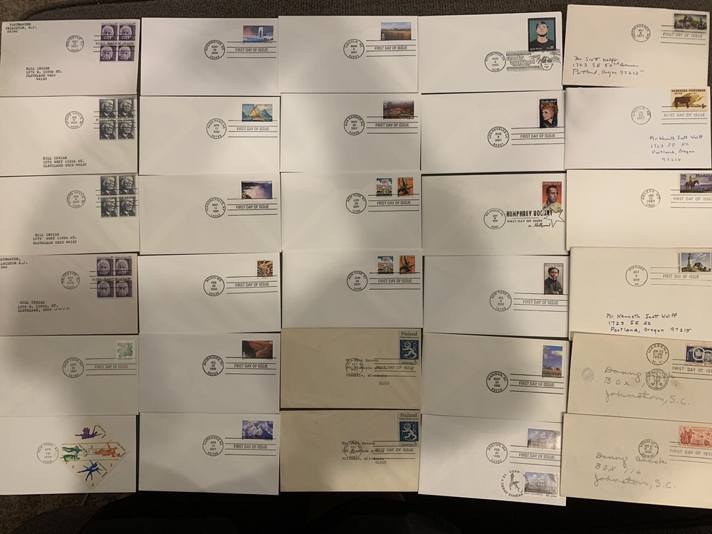 400+ pc First Day & Commemorative Envelopes & Cards—please see all pics