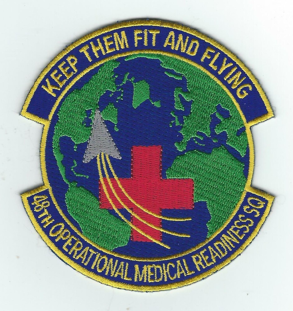 48th  OPERATIONAL MEDICAL READINESS SQUADRON  !!NEW!! patch