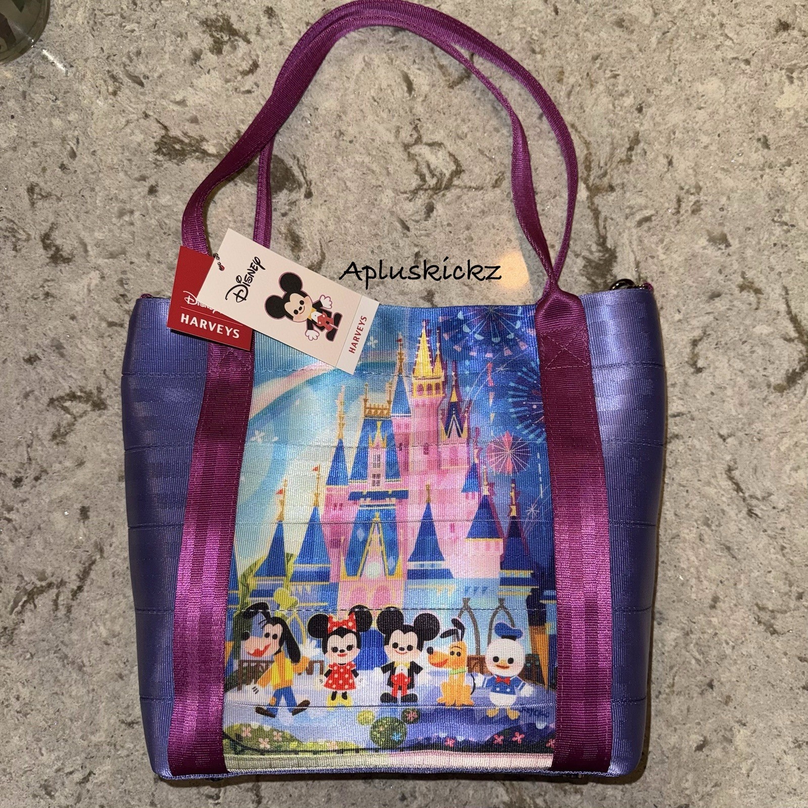 2026 EPCOT Festival of The Arts Joey Chou X Harveys WDW Castle Tote Bag NWT!