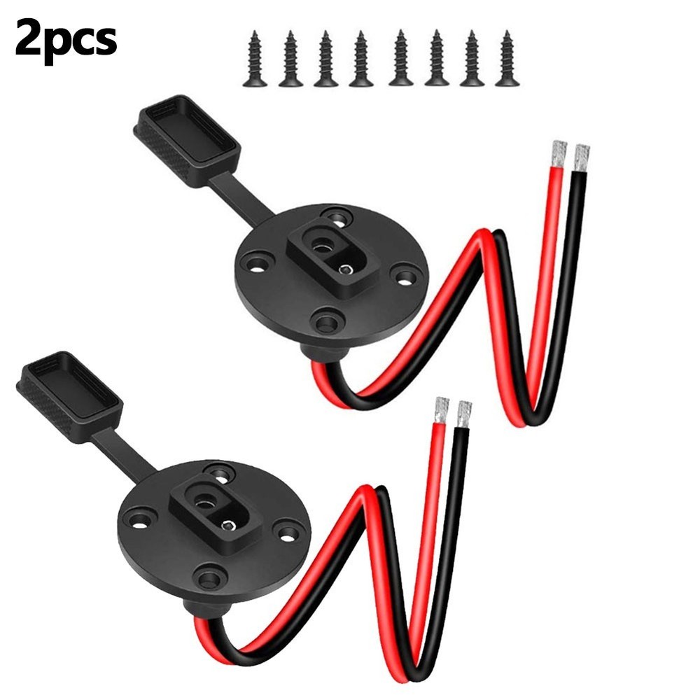 Mount Connector Quick Connect SAE Connector SAE Power Socket W/ 8 Screws