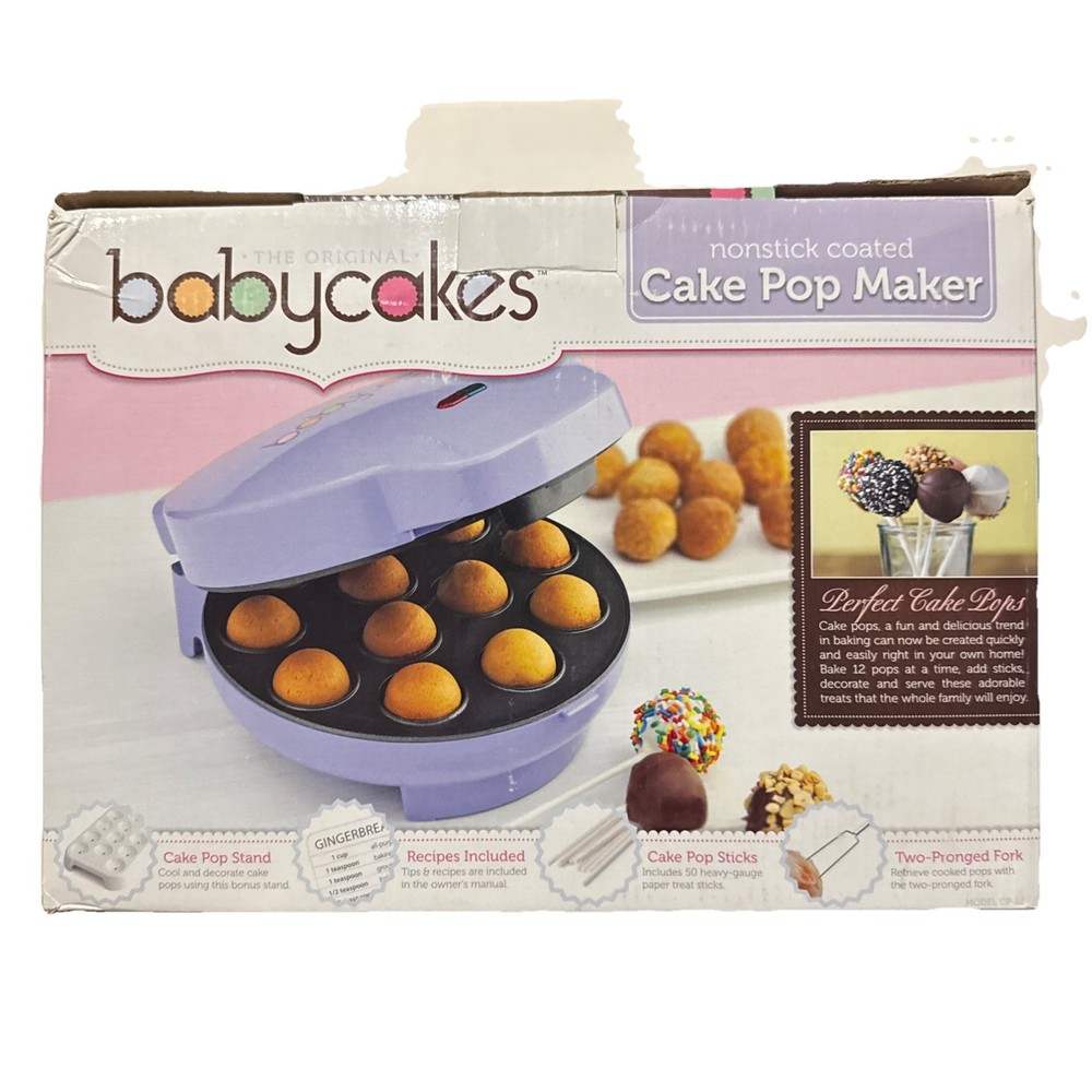 Babycakes Cake Pop Maker - Open Box