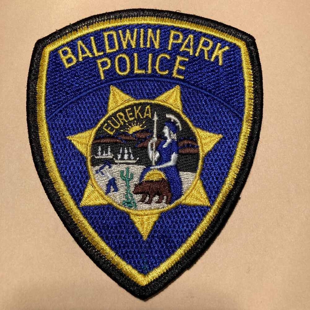 Baldwin Park California Police patch