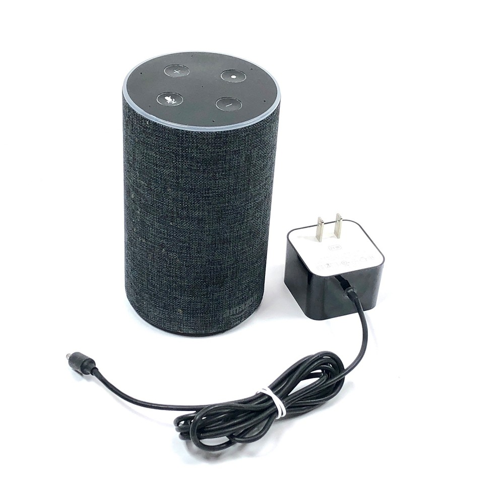 Amazon Echo 2nd Gen XC56PY Smart Speaker w/ Power Cord (Tested/Works)