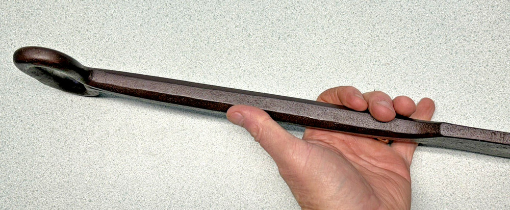 Antique Signed Blacksmith Hand Forged Siding Slick Chisel Wood Shingle Tool