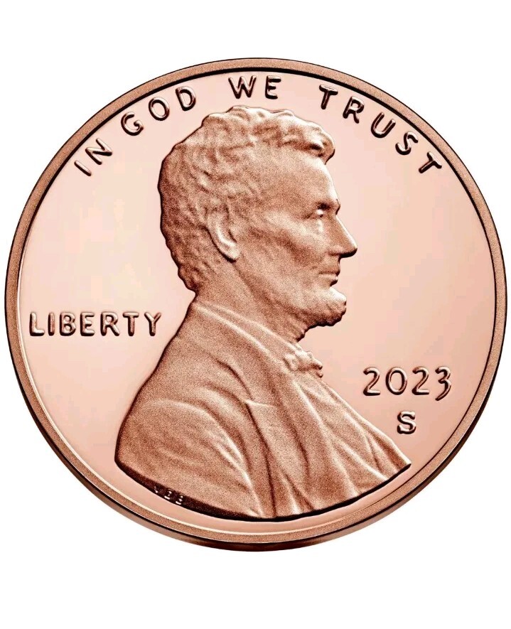 2023-S Lincoln Shield Cent Deep Cameo Proof