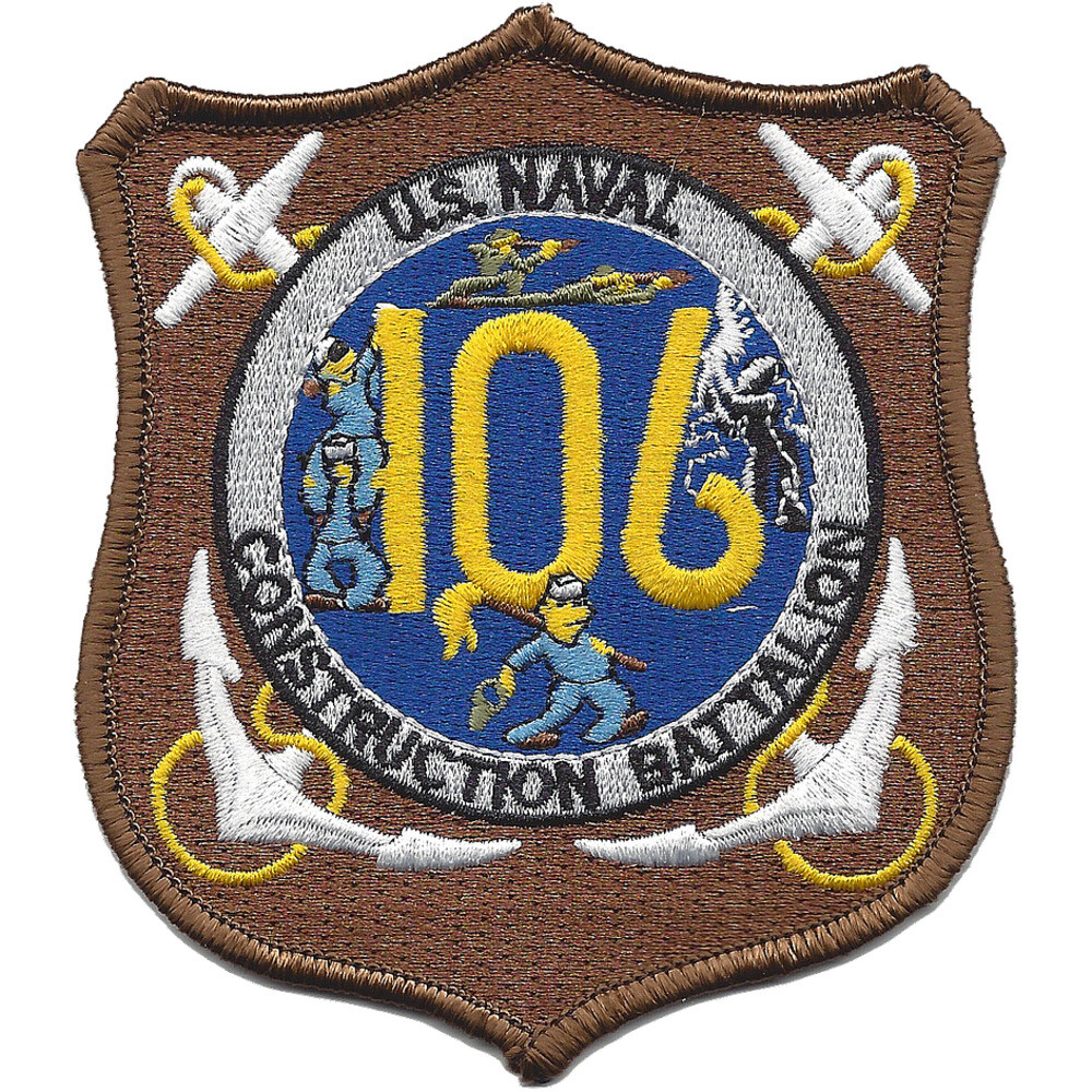 106th Mobile Construction Battalion Patch