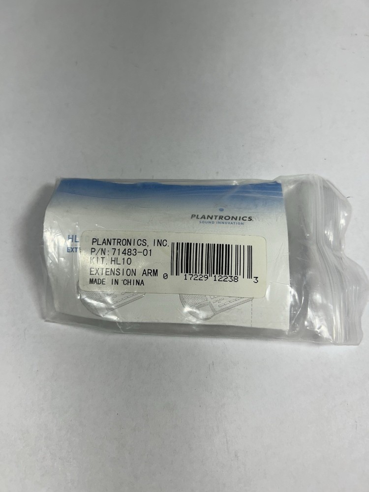 Plantronics 71483-01 HL10 Extender Arm w Slider Hookswitch Ring Detector