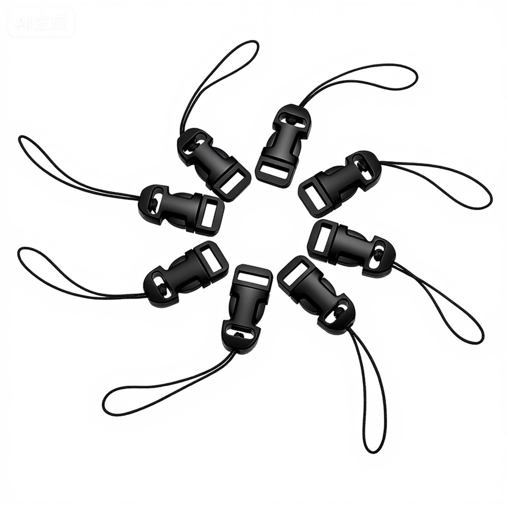 Matwsec 8PCS Quick Release Camera 8 Pcs Strap Release, Black