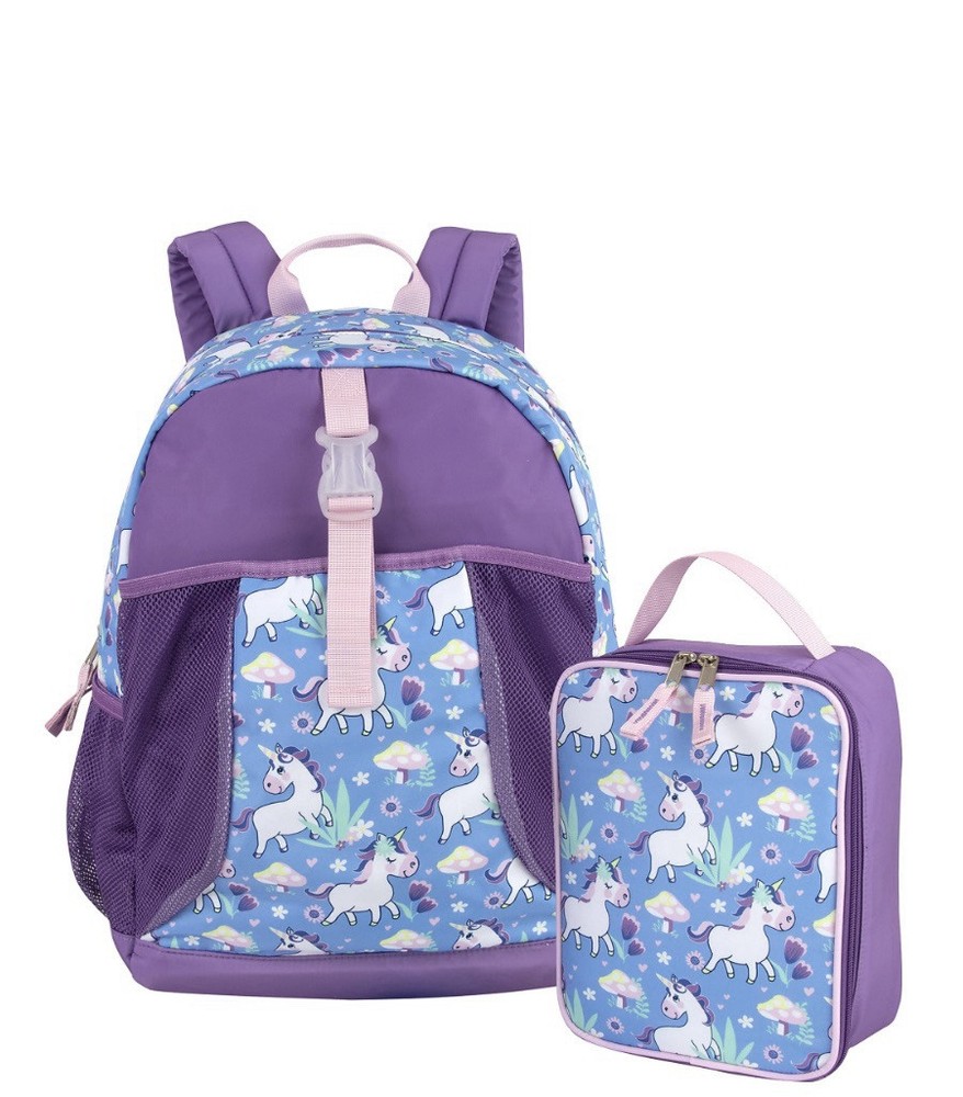 Trailmaker Unicorn Backpack With Lunch Box