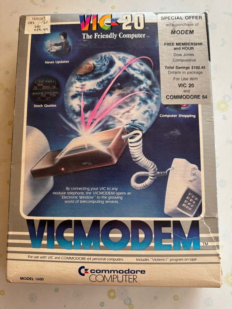 Commodore 1600 VICMODEM, In Box