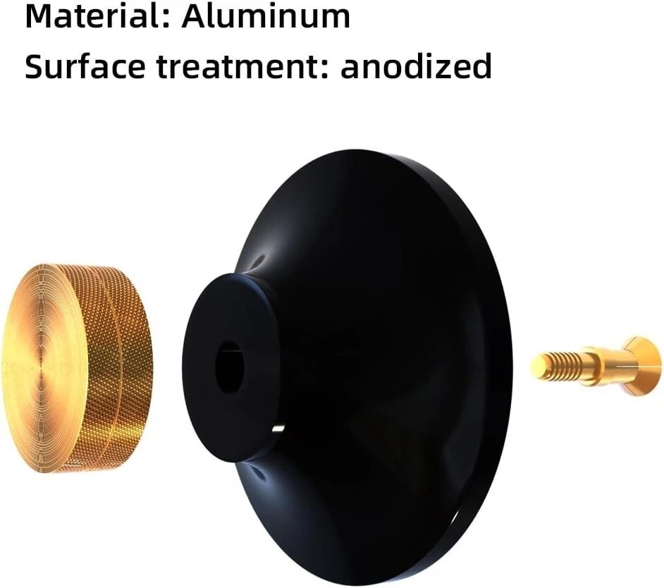 Record Clamp Stabilizer for Turntable - Reduces Vibration & Improves Sound Quali