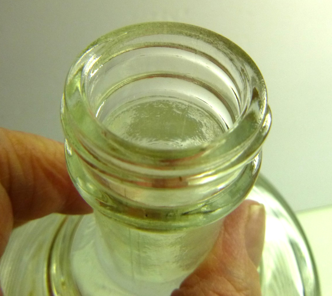 AS IS Vtg Park Sherman MCM Liquor Dispenser 6 Shot Glasses Rotating Chrome Tray