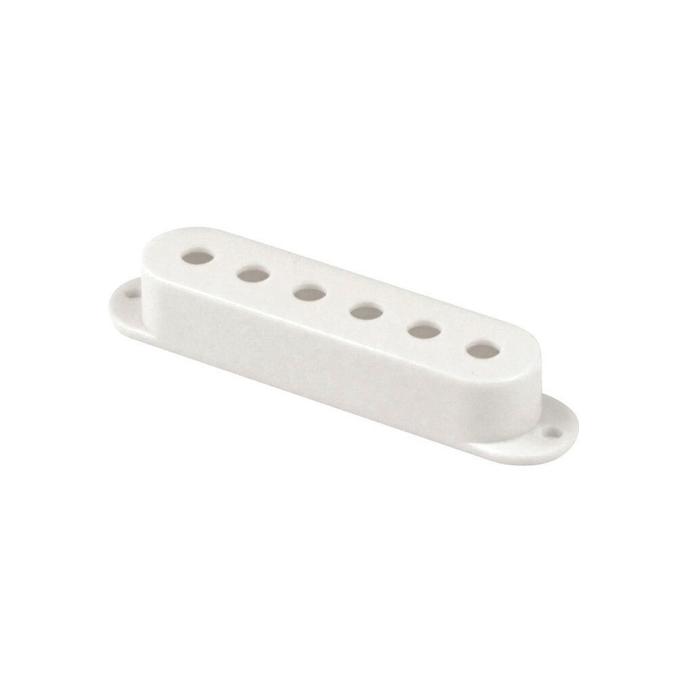 White ST SSS Guitar Pickup Covers 2T 1V Knobs Tremolo Bar Tip Switch Tip Cap