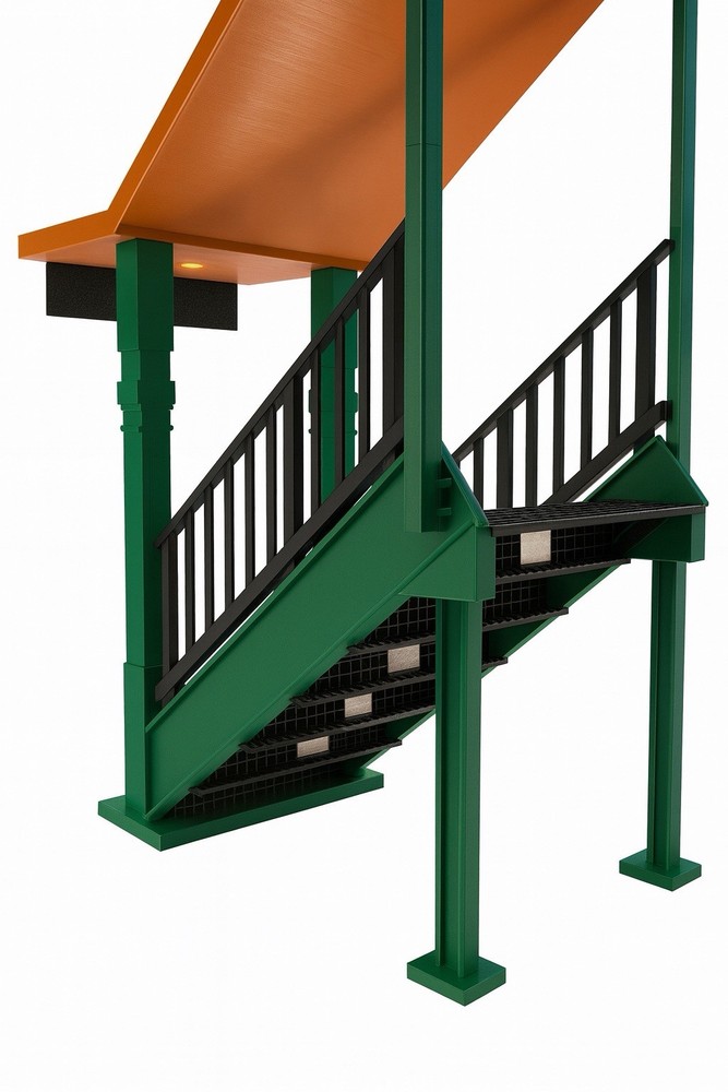 1:12 Scale NYC Elevated train Entrance