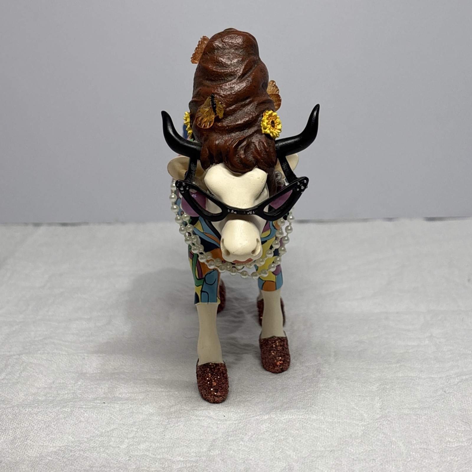 Cow Parade Beehive Bovine 2002 Retired VINTAGE-READ DESCRIPTION