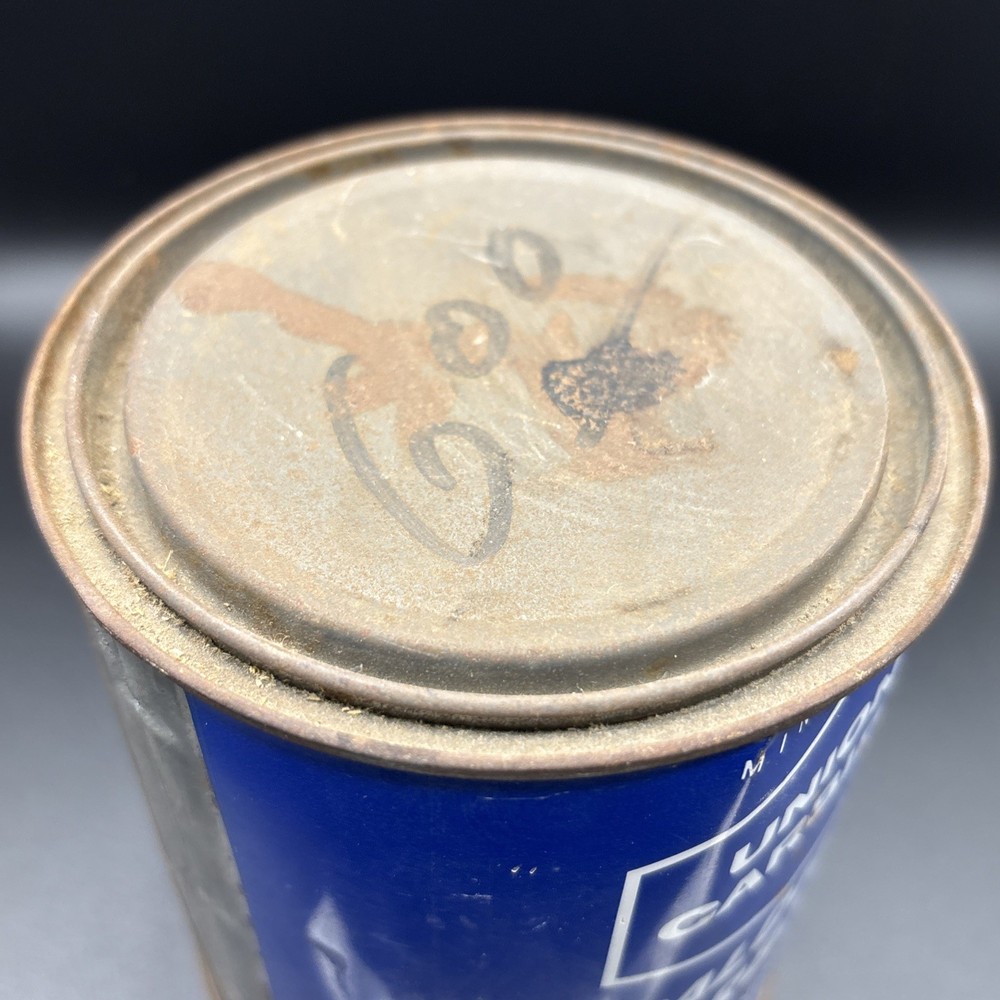 Vintage Union Carbide Mining Tin Sealed